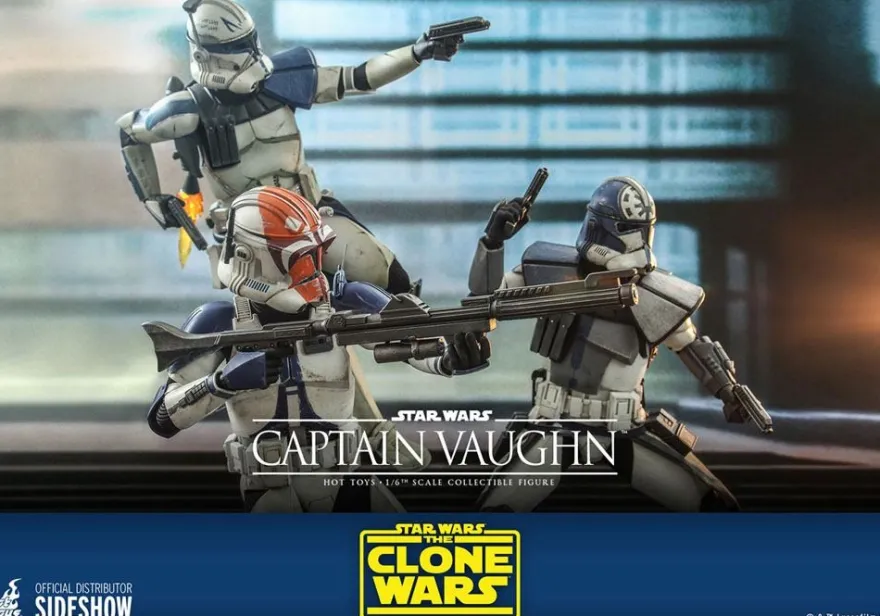Star Wars Clone Wars Television Masterpiece Actionfigur 1/6 Captain Vaughn