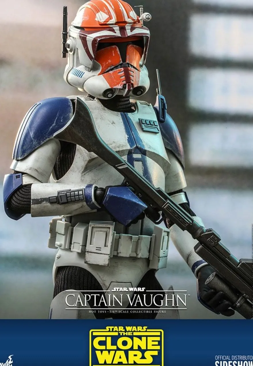 Star Wars Clone Wars Television Masterpiece Actionfigur 1/6 Captain Vaughn