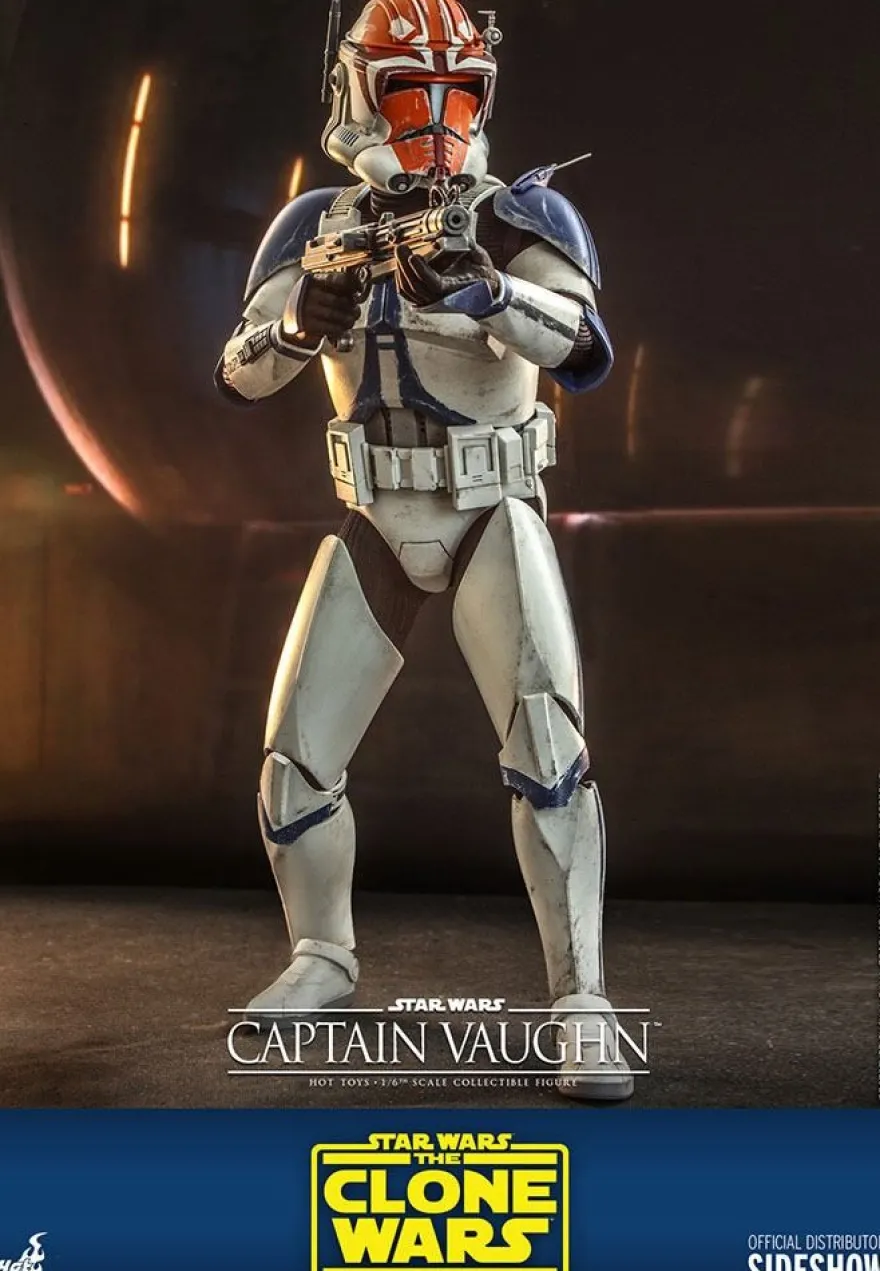 Star Wars Clone Wars Television Masterpiece Actionfigur 1/6 Captain Vaughn