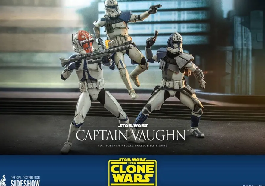 Star Wars Clone Wars Television Masterpiece Actionfigur 1/6 Captain Vaughn