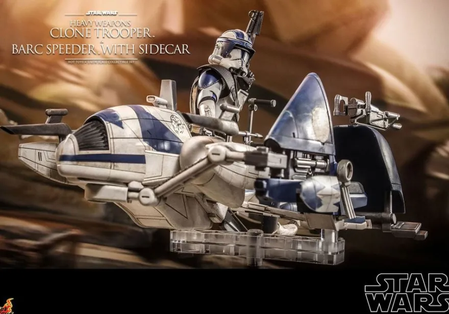 Star Wars Clone Wars Television Masterpiece Actionfiguren-Set 1/6 Heavy Weapons Clone Trooper & BARC