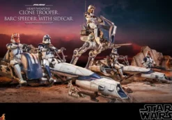 Star Wars Clone Wars Television Masterpiece Actionfiguren-Set 1/6 Heavy Weapons Clone Trooper & BARC