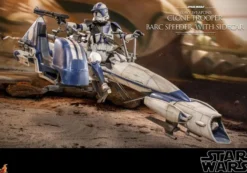 Star Wars Clone Wars Television Masterpiece Actionfiguren-Set 1/6 Heavy Weapons Clone Trooper & BARC