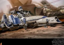 Star Wars Clone Wars Television Masterpiece Actionfiguren-Set 1/6 Heavy Weapons Clone Trooper & BARC