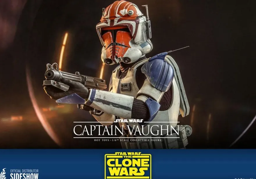 Star Wars Clone Wars Television Masterpiece Actionfigur 1/6 Captain Vaughn