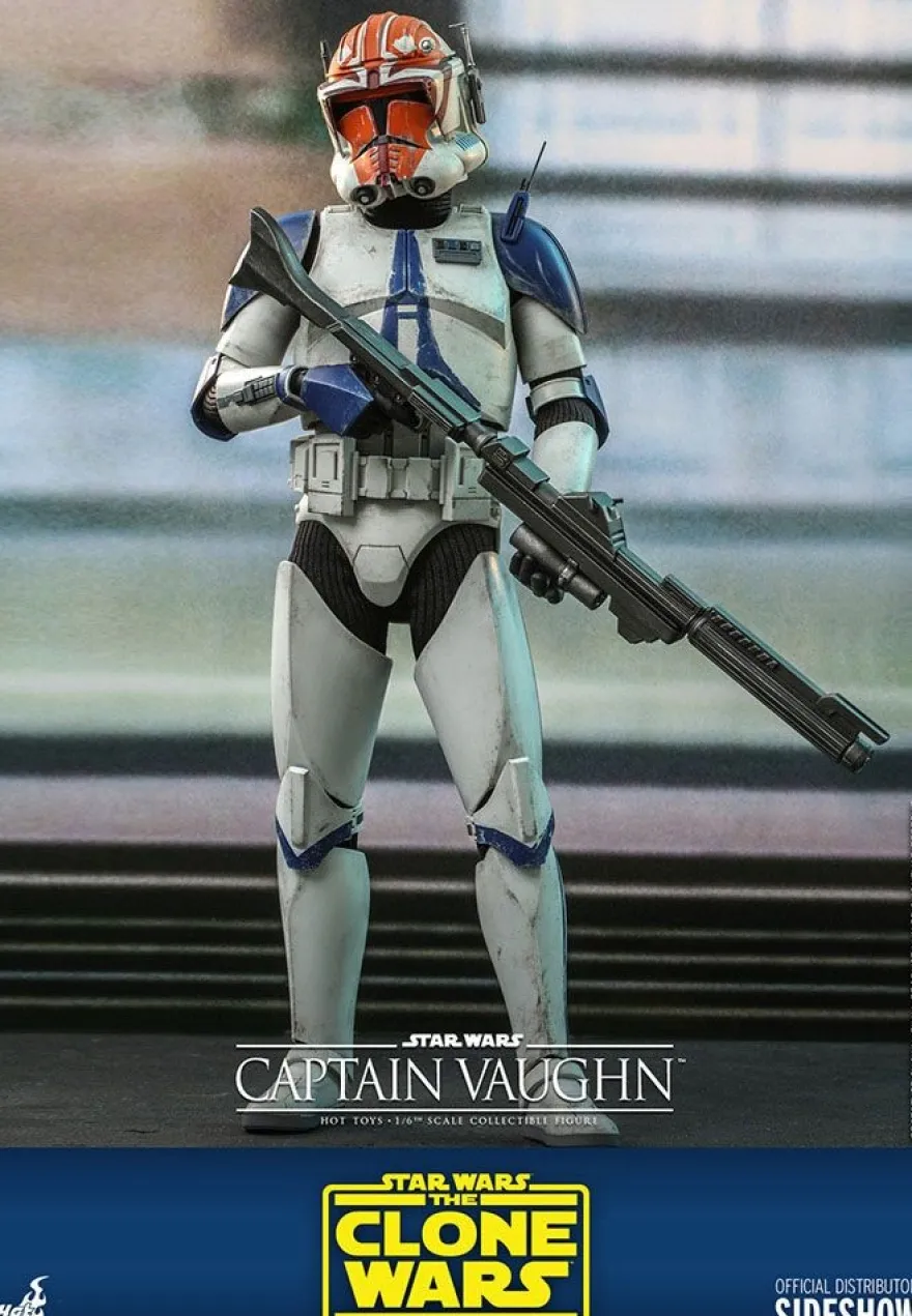 Star Wars Clone Wars Television Masterpiece Actionfigur 1/6 Captain Vaughn