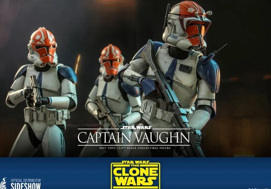Star Wars Clone Wars Television Masterpiece Actionfigur 1/6 Captain Vaughn