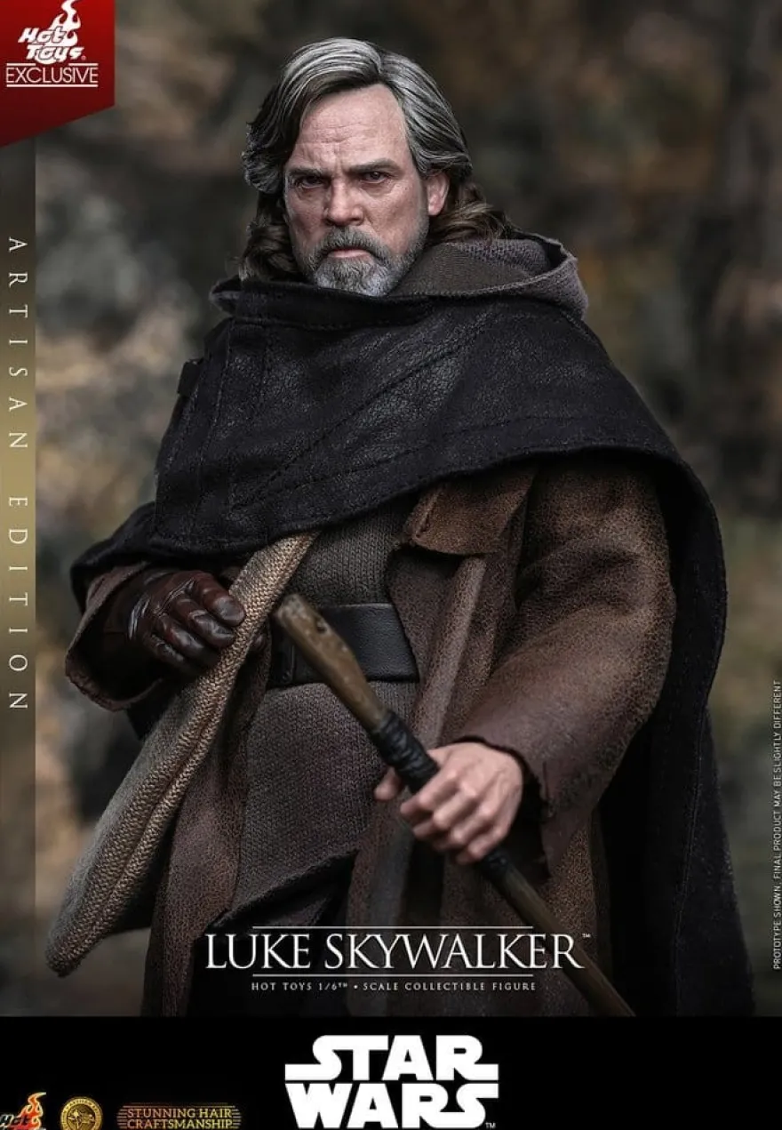 Star Wars: Die letzten Jedi Movie Masterpiece Actionfigur 1/6 Luke Skywalker (Artisan Edition) 29 cm