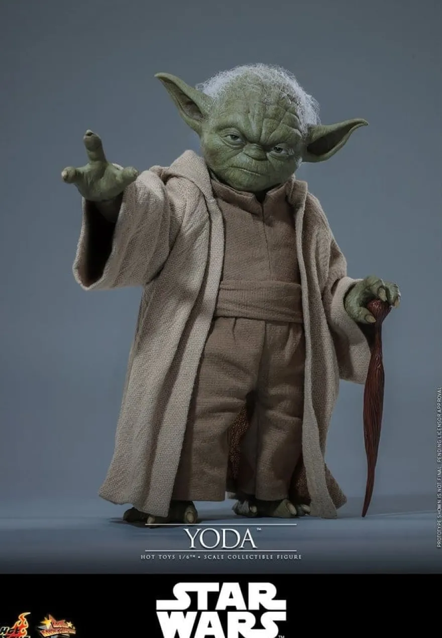 Star Wars: Die Rache der Sith Movie Masterpiece Actionfigur 1/6 Yoda 14 cm