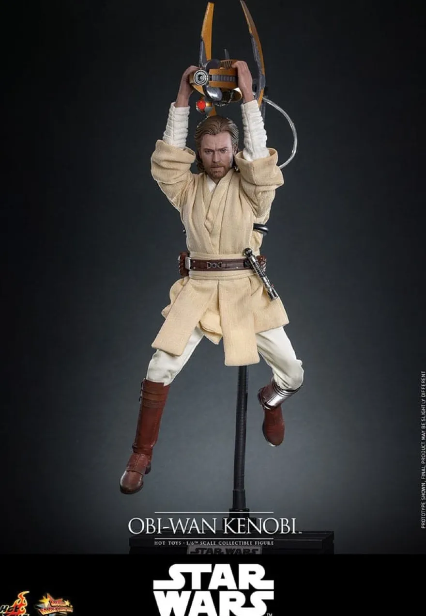 Star Wars: Episode II - Angriff der Klonkrieger Actionfigur 1/6 Obi-Wan Kenobi 31 cm