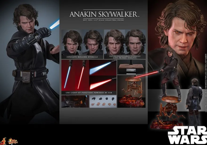 Star Wars: Episode III - Die Rache der Sith Movie Masterpiece Actionfigur 1/6 Anakin Skywalker 31 cm