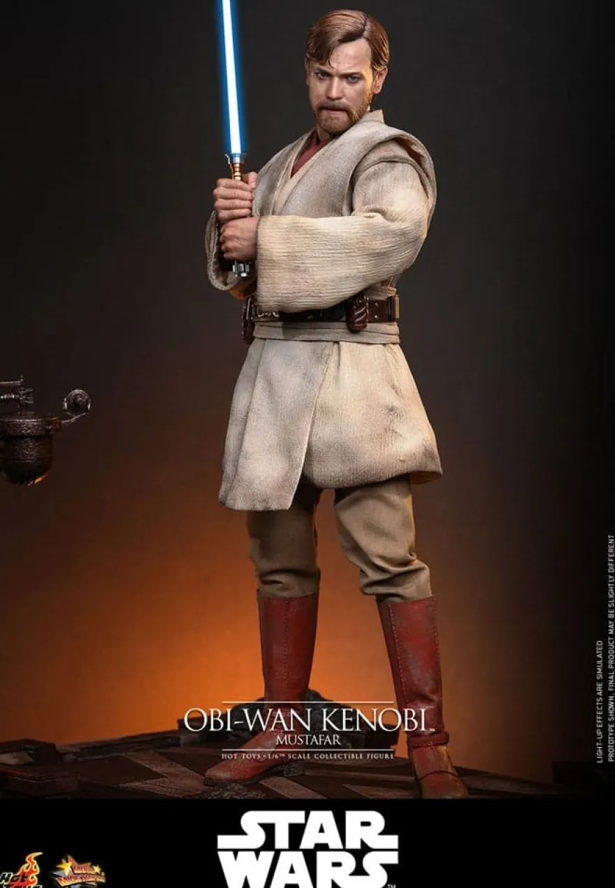 Star Wars: Episode III - Die Rache der Sith Masterpiece Actionfigur 1/6 Obi-Wan Kenobi (Mustafar) 31