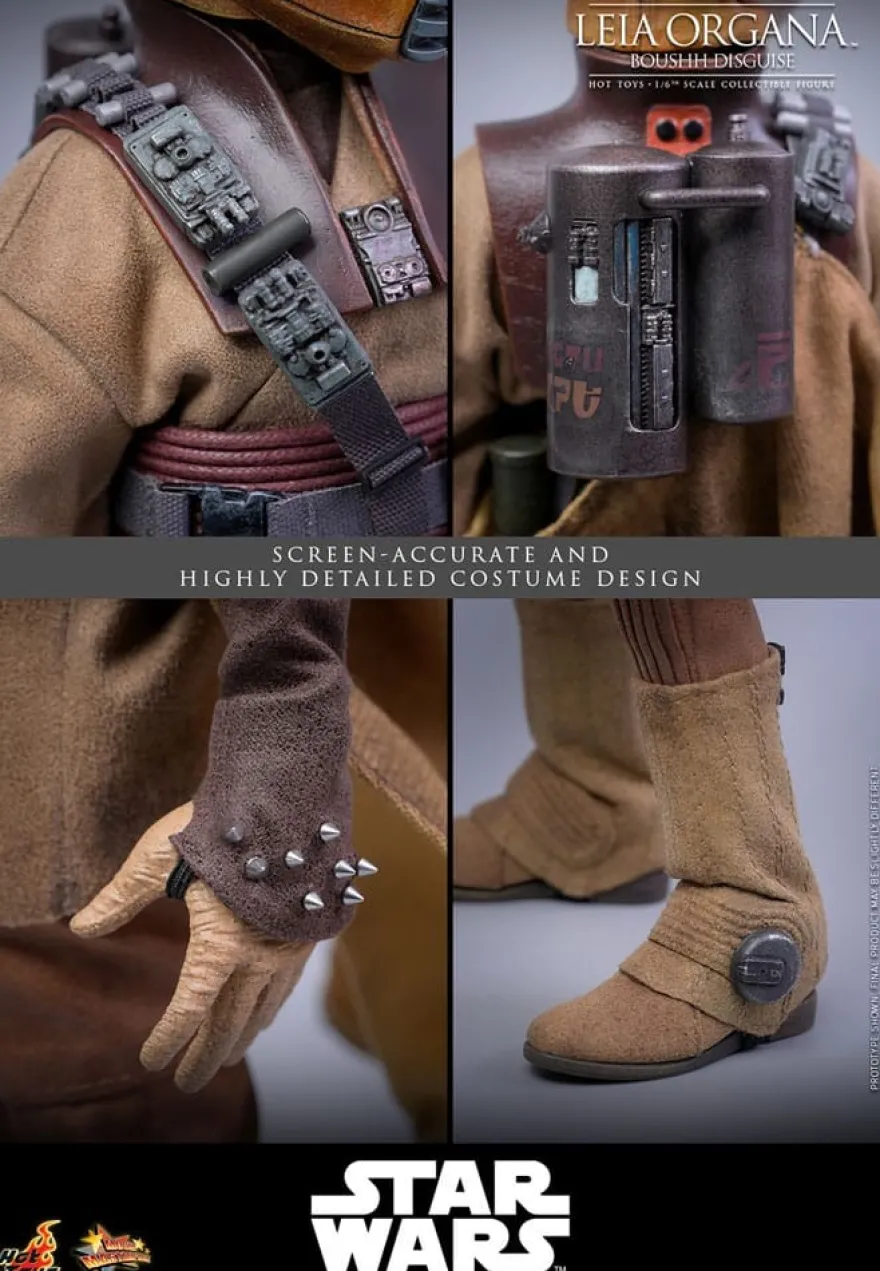 Star Wars Episode VI Movie Masterpiece Actionfigur 1/6 Leia Organa (Boushh Disguise) 27 cm