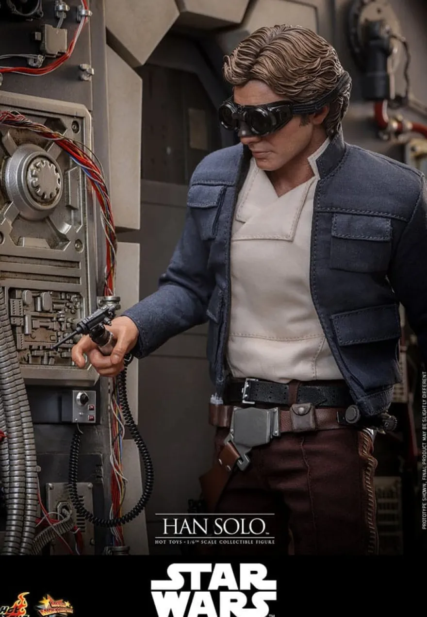 Star Wars Episode V Movie Masterpiece Actionfigur 1/6 Han Solo 31 cm