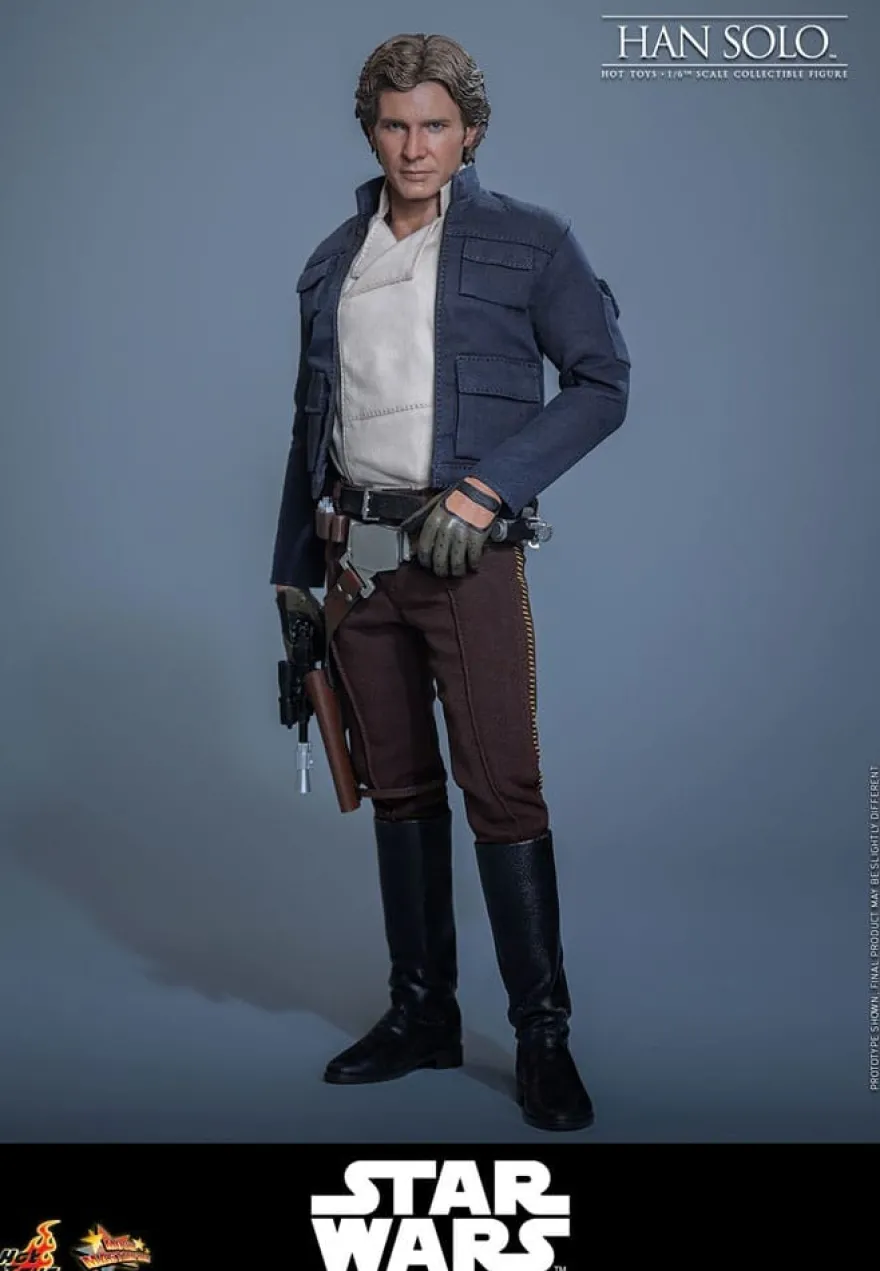 Star Wars Episode V Movie Masterpiece Actionfigur 1/6 Han Solo 31 cm