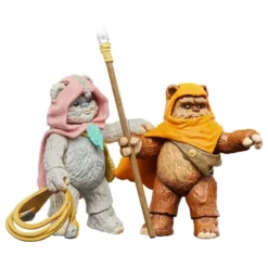 Star Wars: Ewoks Vintage Collection Actionfiguren Wicket W Warrick & Kneesaa 9,5 cm