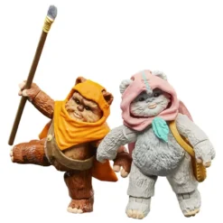 Star Wars: Ewoks Vintage Collection Actionfiguren Wicket W Warrick & Kneesaa 9,5 cm