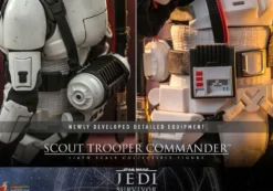 Star Wars Jedi Survivor Videogame Masterpiece Actionfigur 1/6 Scout Trooper Commander 30 cm