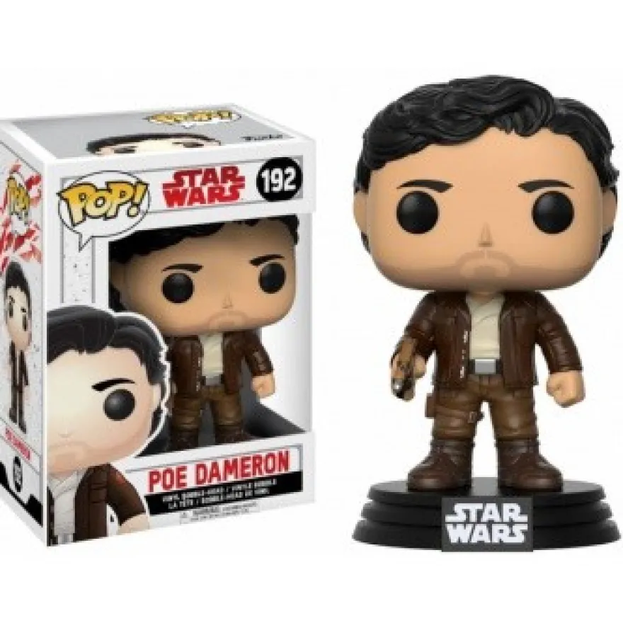 Star Wars Last Jedi Funko Pop! Vinylfigur Poe Dameron 192