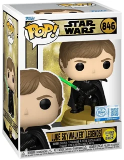 Star Wars Legends POP! Vinyl Figur Luke (GW) 9 cm