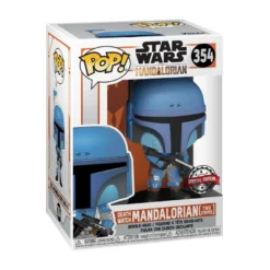 Star Wars Mandalorian Funko Pop! Vinylfigur Death Watch Mandalorian (Two Stripes) Exclusive