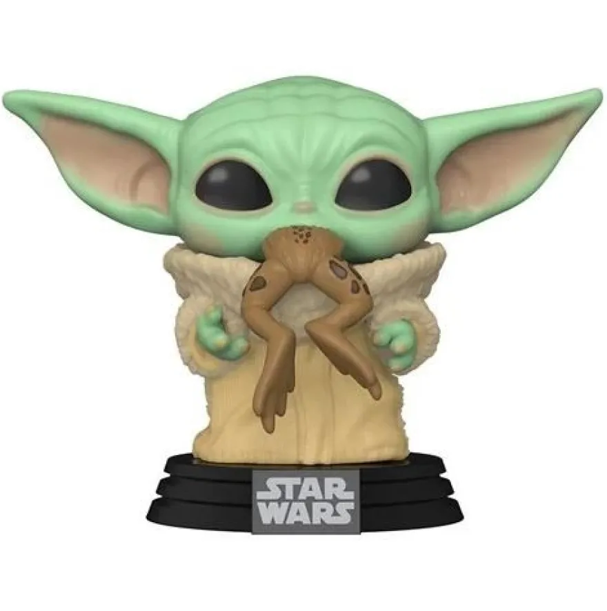 Star Wars Mandalorian Funko Pop! Vinylfigur The Child (with Frog) 379