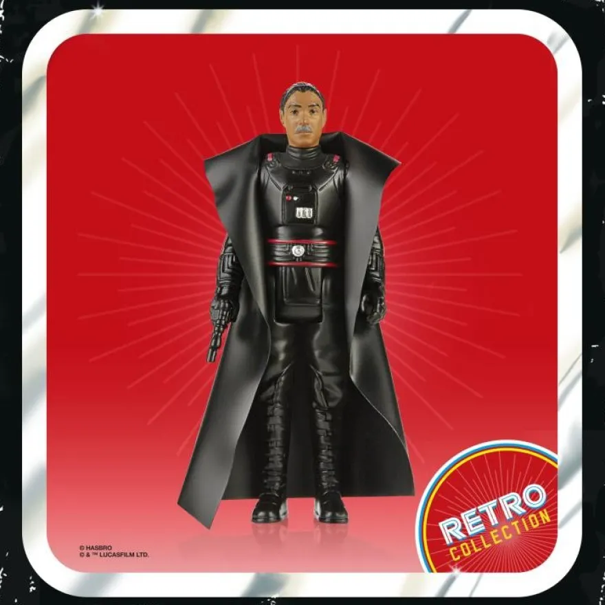 Star Wars Mandalorian Retro Collection Actionfigur 10 cm Moff Gideon
