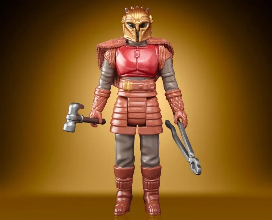 Star Wars Mandalorian Retro Collection Actionfigur 10 cm The Armorer