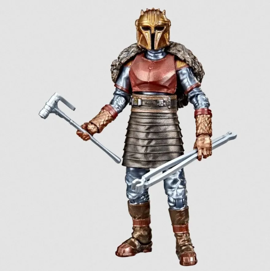 Star Wars Mandalorian Vintage Collection Actionfigur 10 cm The Armorer (Carbonized) Exclusive