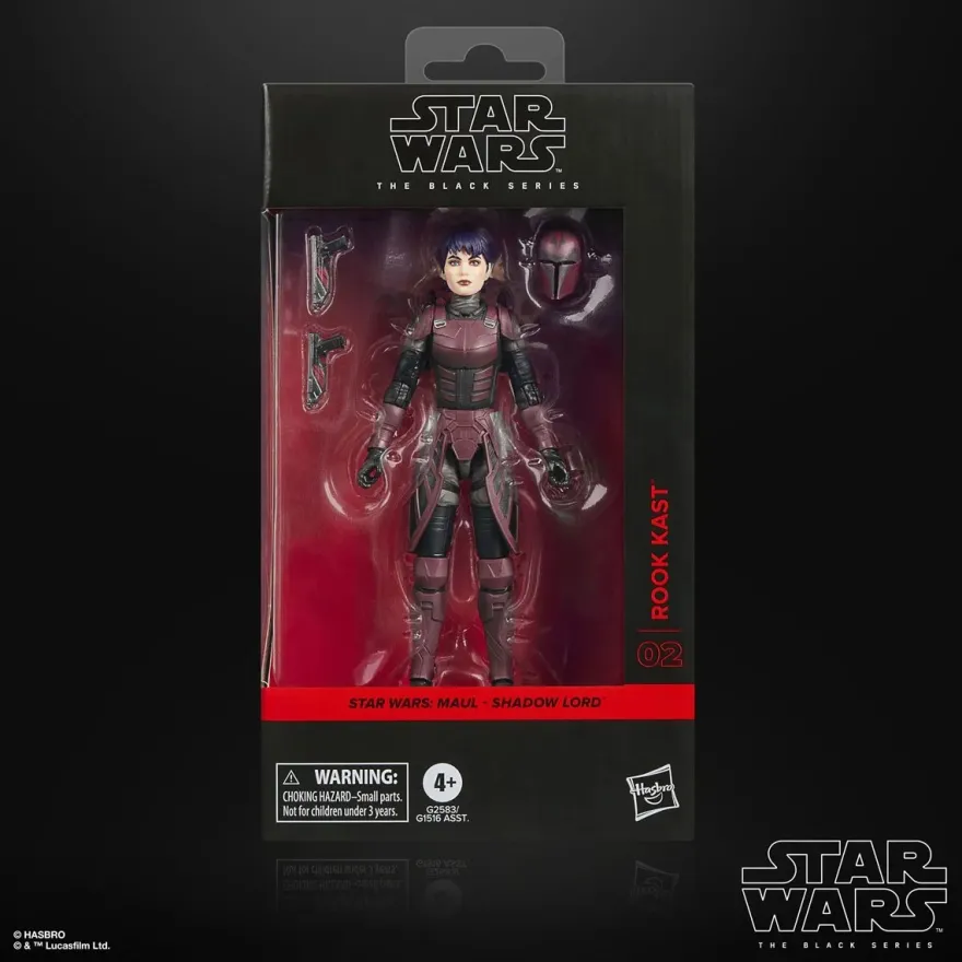 Star Wars: Maul Shadow Lord The Black Series Rook Kast Actionfigur 15 cm