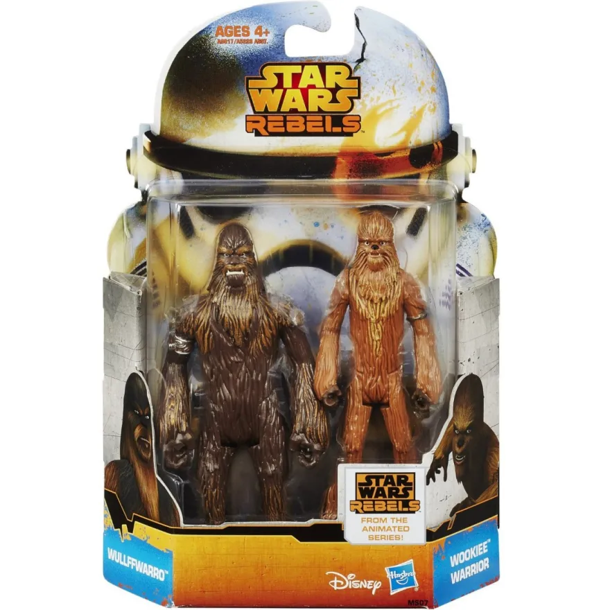 Star Wars Mission Actionfiguren-Set Wullffwarro und Wookiee Warrior 2-Pack