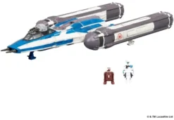 Star Wars Mittelgroßes Fahrzeug BTL-B Y-wing Starfighter with Clone Captain Rex 13 cm