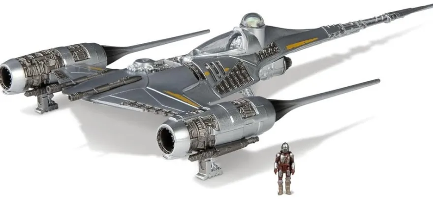 Star Wars Mittelgroßes Fahrzeug N1 with Mando 13 cm