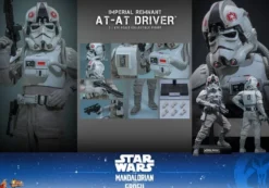 Star Wars Movie Masterpiece Actionfigur 1/6 Imperial Remnant AT-AT Driver 30 cm