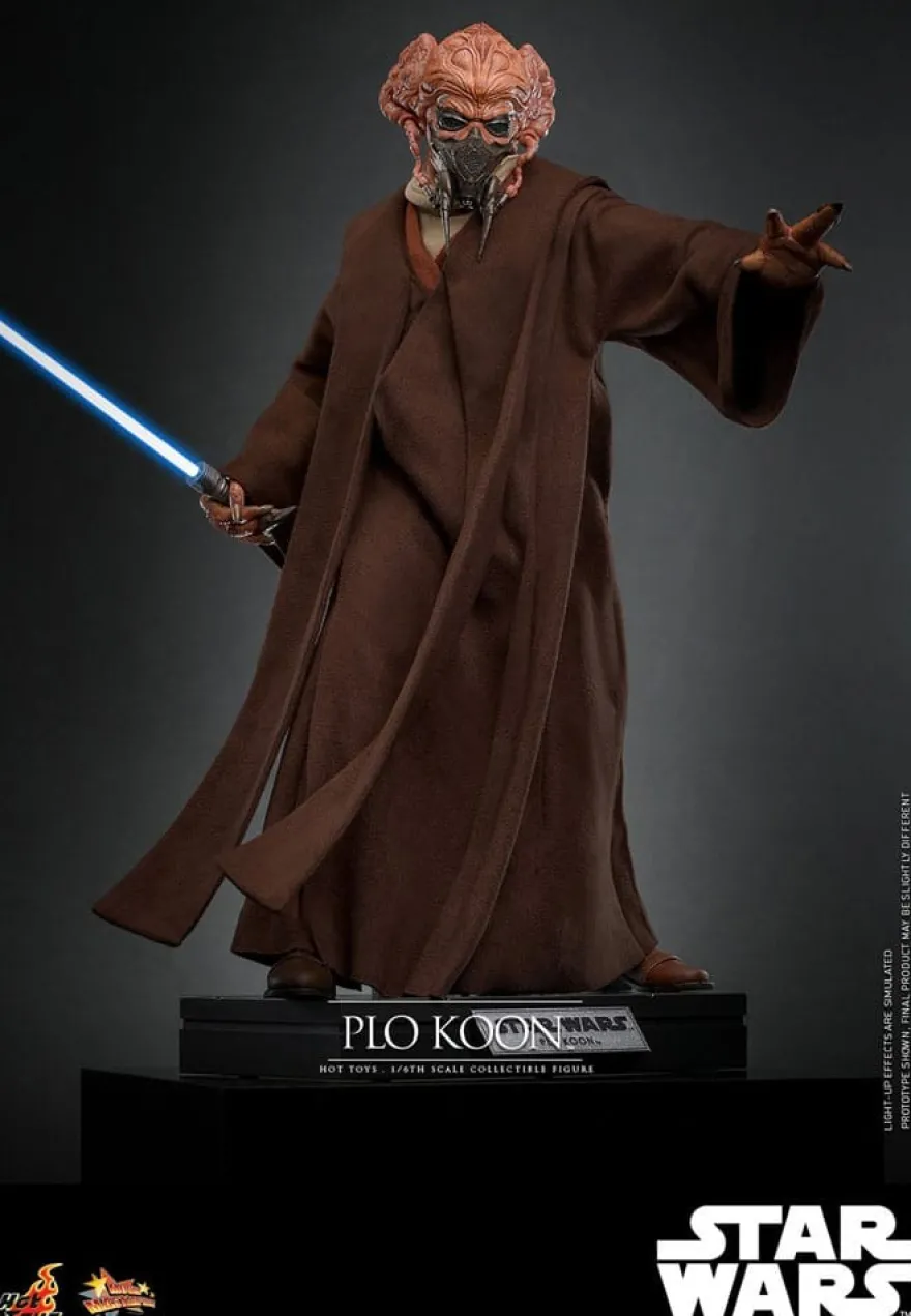 Star Wars Movie Masterpiece Actionfigur 1/6 Plo Koon 31 cm