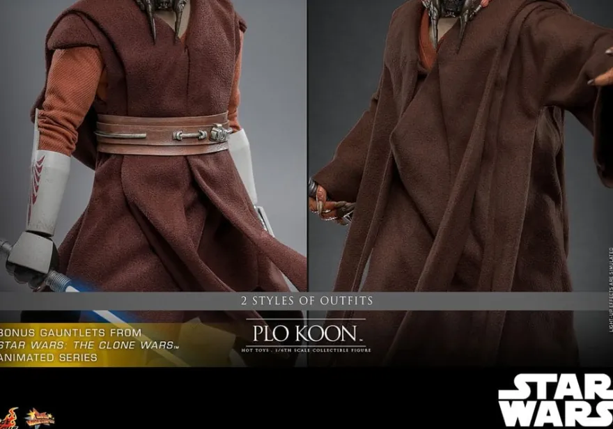 Star Wars Movie Masterpiece Actionfigur 1/6 Plo Koon 31 cm