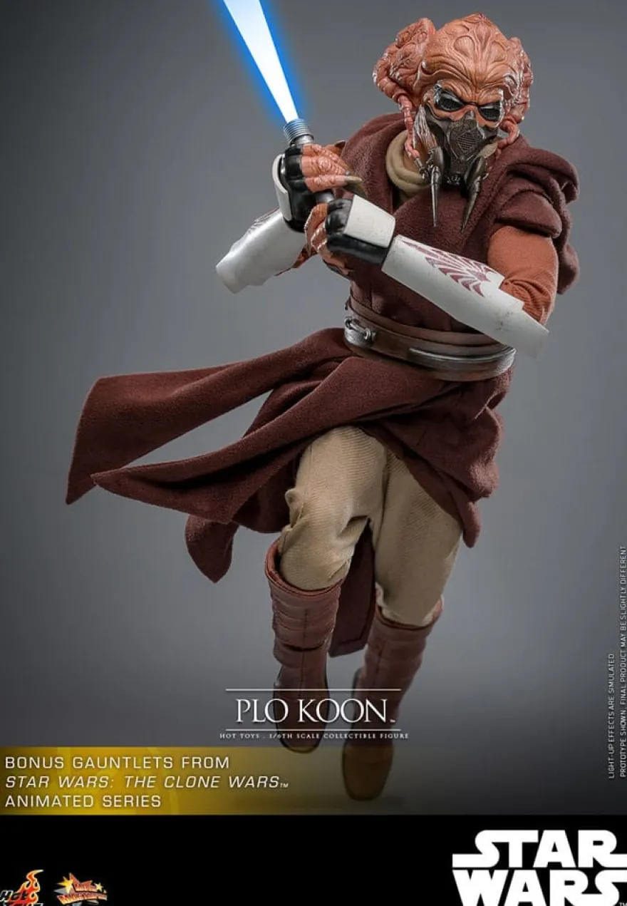 Star Wars Movie Masterpiece Actionfigur 1/6 Plo Koon 31 cm