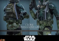 Star Wars Movie Masterpiece Actionfigur 1/6 Clone Commander Gree 30 cm