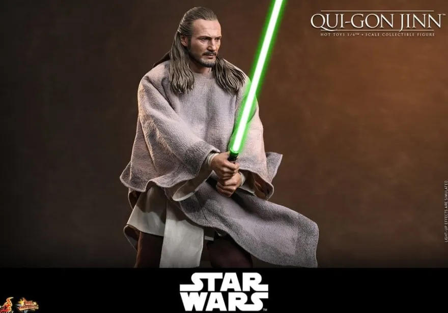 Star Wars Movie Masterpiece Actionfigur 1/6 Qui-Gon Jinn (Collector Edition) 32 cm