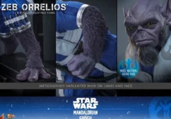 Star Wars Movie Masterpiece Actionfigur 1/6 Zeb Orrelios 33 cm