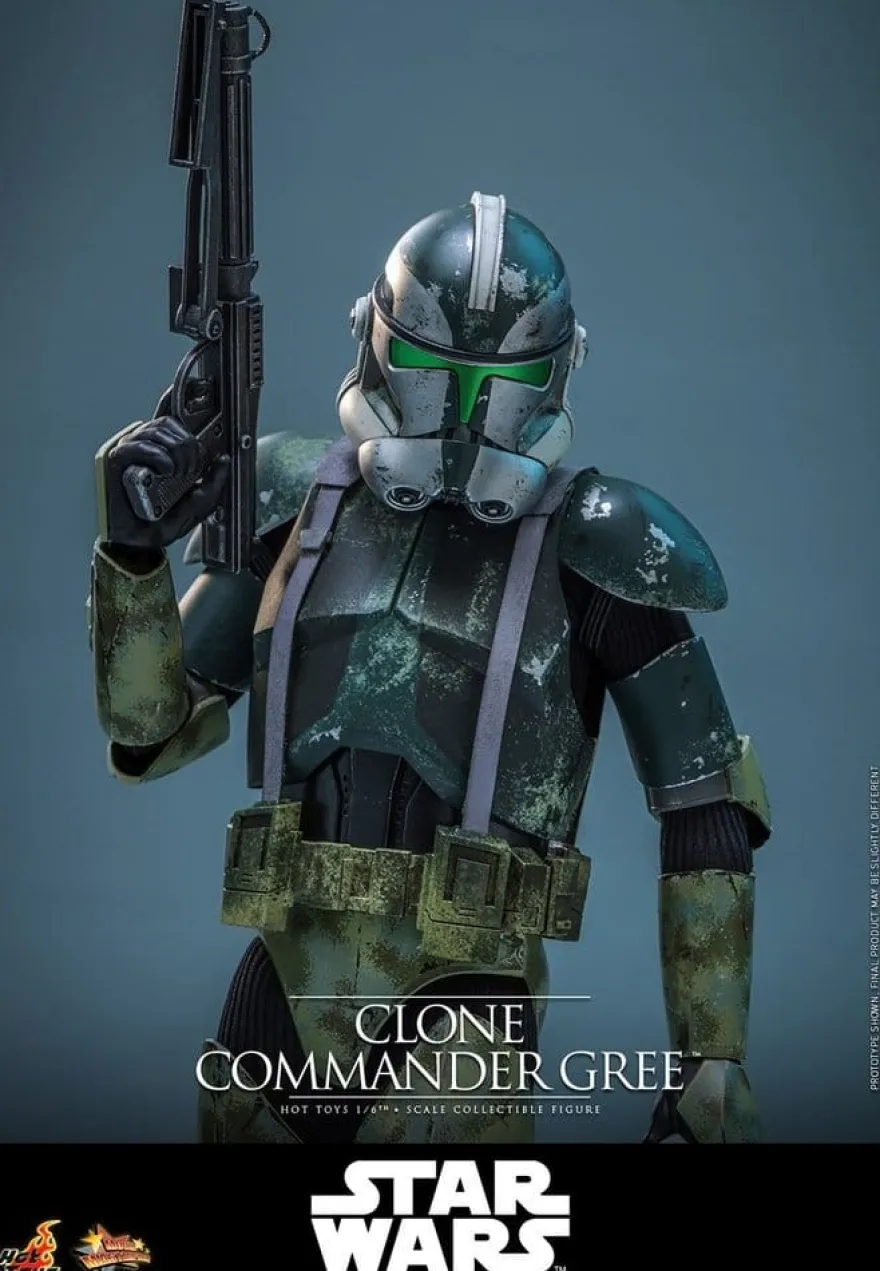 Star Wars Movie Masterpiece Actionfigur 1/6 Clone Commander Gree 30 cm