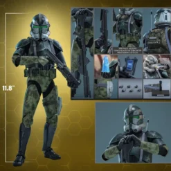 Star Wars Movie Masterpiece Actionfigur 1/6 Clone Commander Gree 30 cm