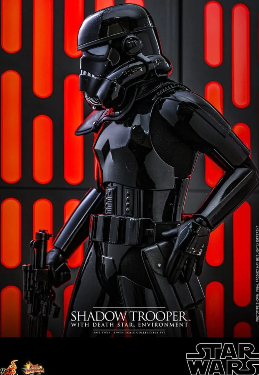 Star Wars Movie Masterpiece Actionfigur 1:6 Shadow Trooper with Death Star Environment 30 cm