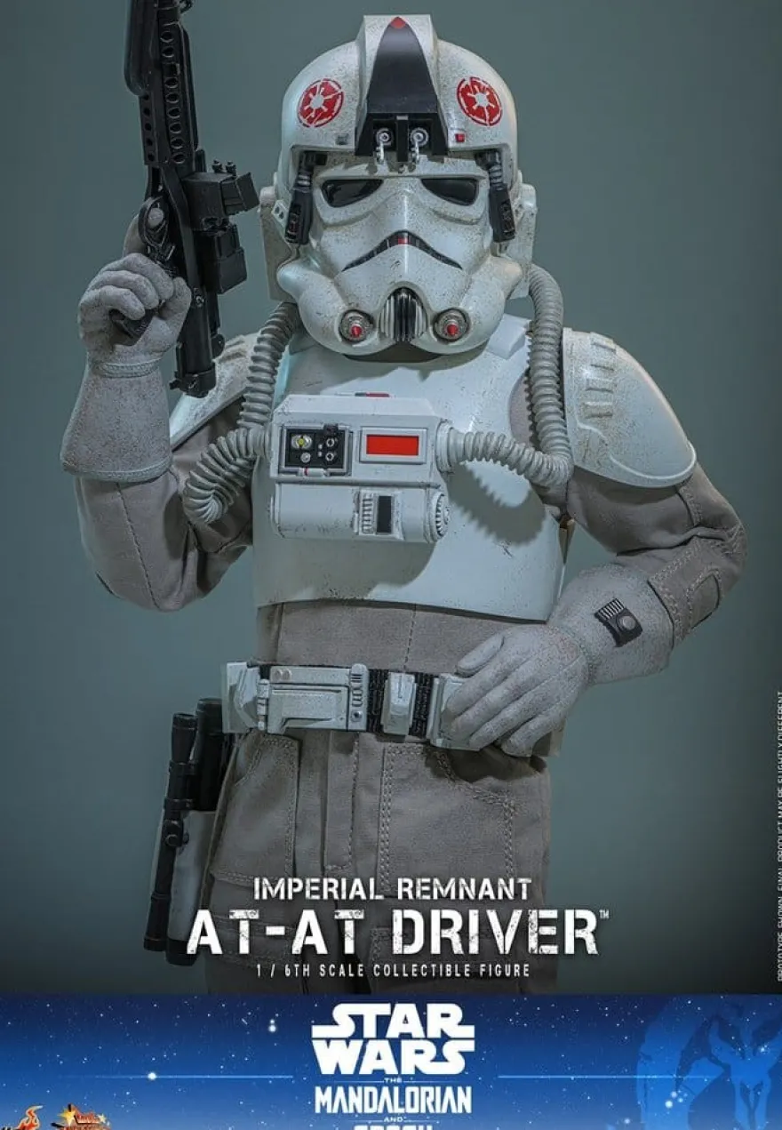 Star Wars Movie Masterpiece Actionfigur 1/6 Imperial Remnant AT-AT Driver 30 cm