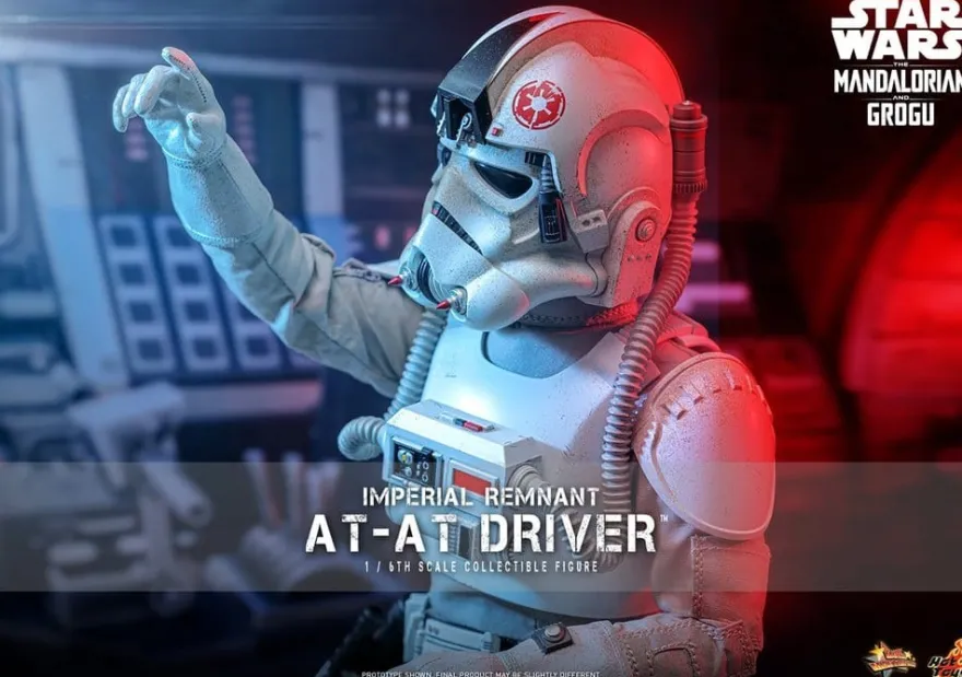 Star Wars Movie Masterpiece Actionfigur 1/6 Imperial Remnant AT-AT Driver 30 cm