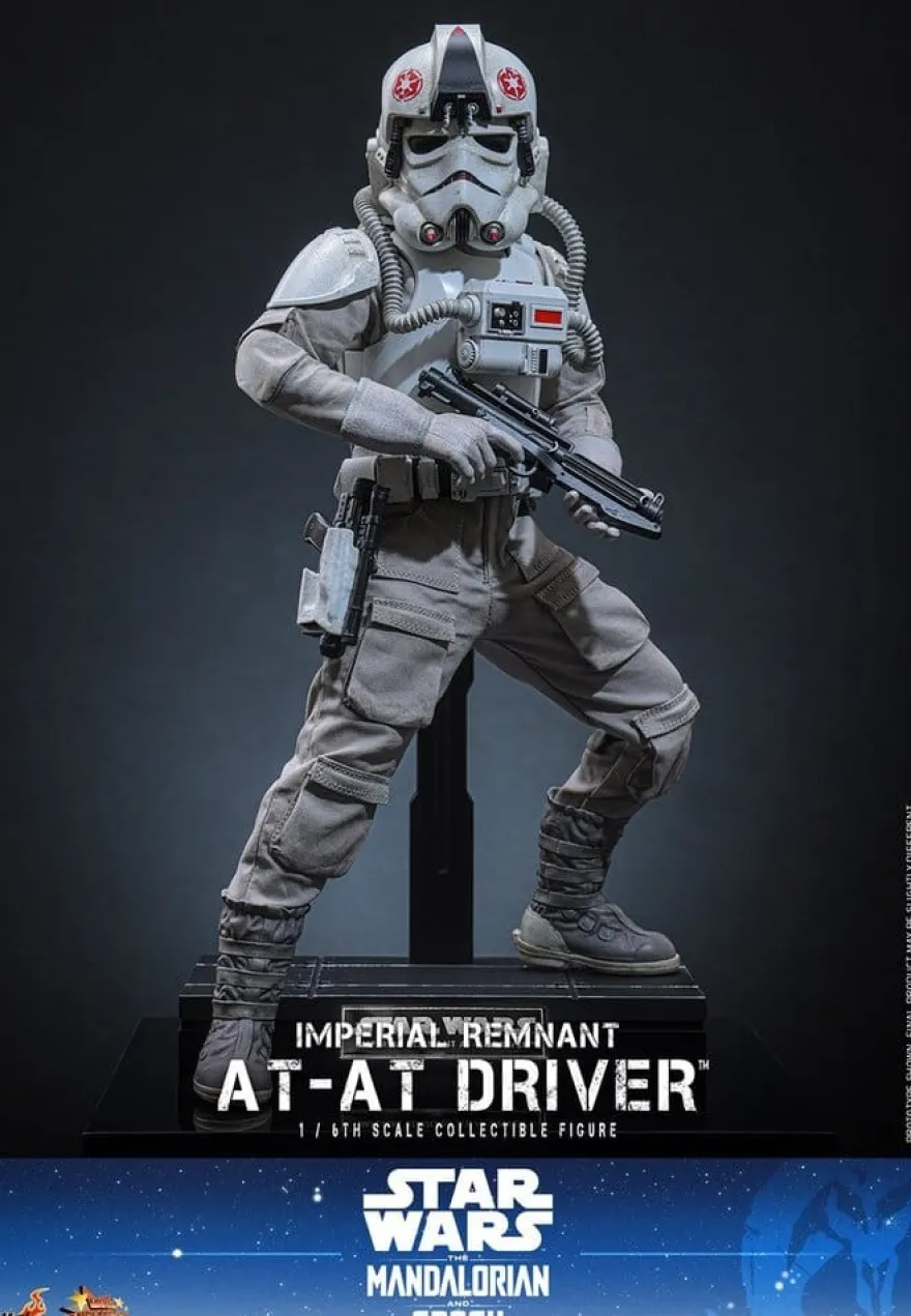 Star Wars Movie Masterpiece Actionfigur 1/6 Imperial Remnant AT-AT Driver 30 cm