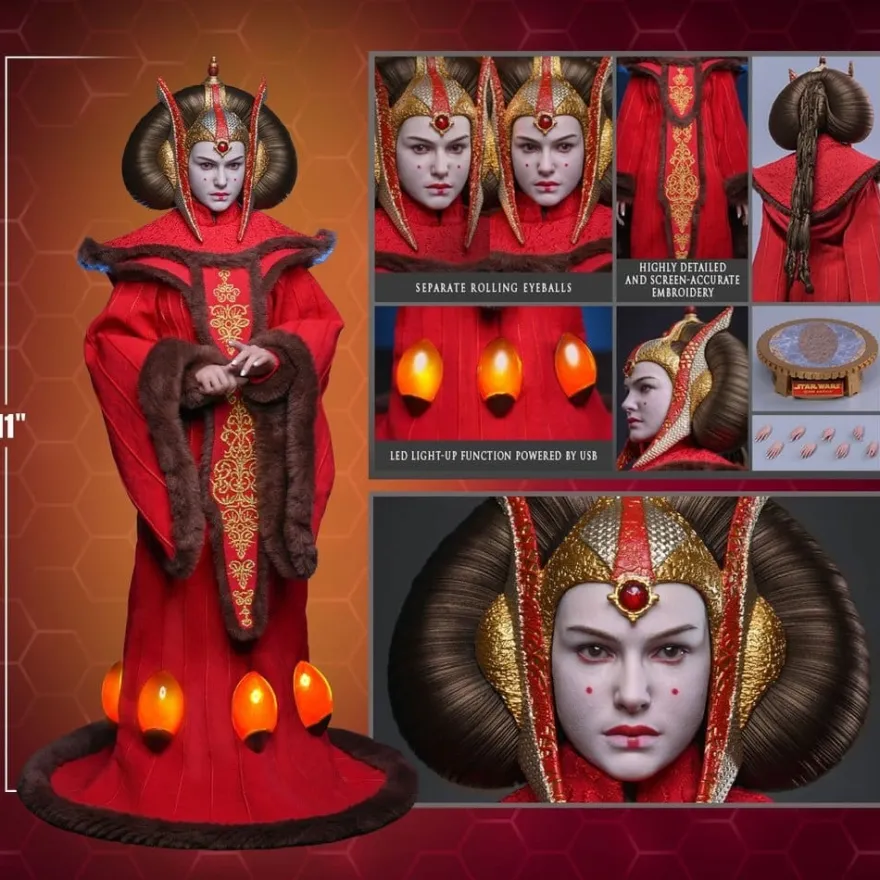Star Wars Movie Masterpiece Actionfigur 1/6 Queen Amidala 28 cm
