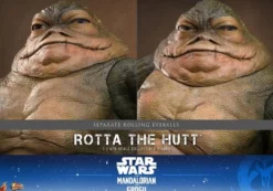 Star Wars Movie Masterpiece Actionfigur 1/6 Rotta The Hutt 32 cm
