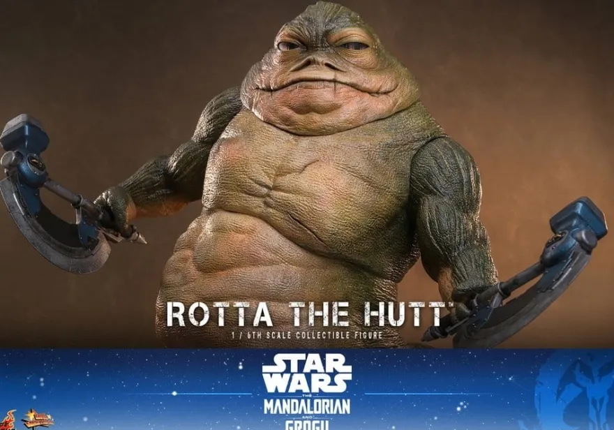 Star Wars Movie Masterpiece Actionfigur 1/6 Rotta The Hutt 32 cm
