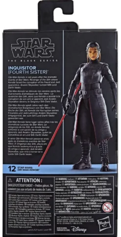 Star Wars: Obi-Wan Kenobi Black Series Actionfigur Inquisitor (Fourth Sister) 15 cm